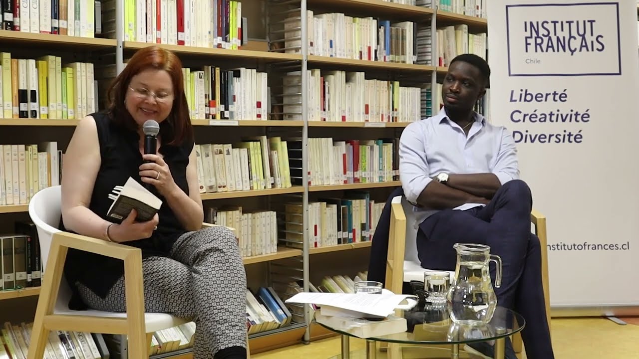 Conversation avec Mohamed Mbougar Sarr à l'Institut Français du Chili
