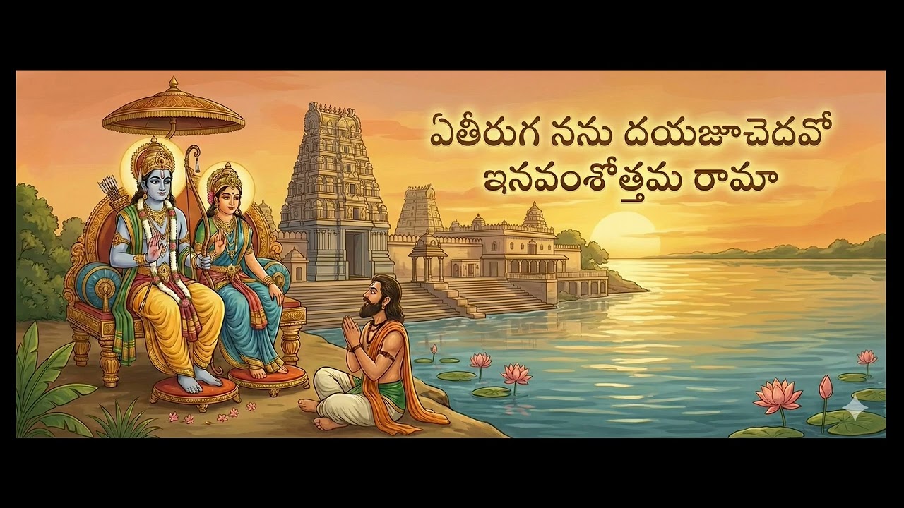 ఏతీరుగ నను దయజూచెదవో రామా | Ethiruga Nanu Dayajoochavo Rama | RAMADASU KEERTANA