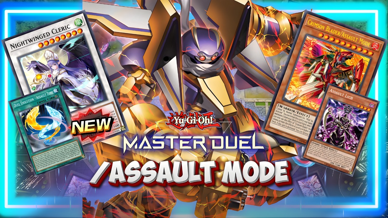 NEW ASSAULT MODE SUPPORT! JUNK WARRIOR /ASSAULT MODE | YUGIOH MASTER DUEL