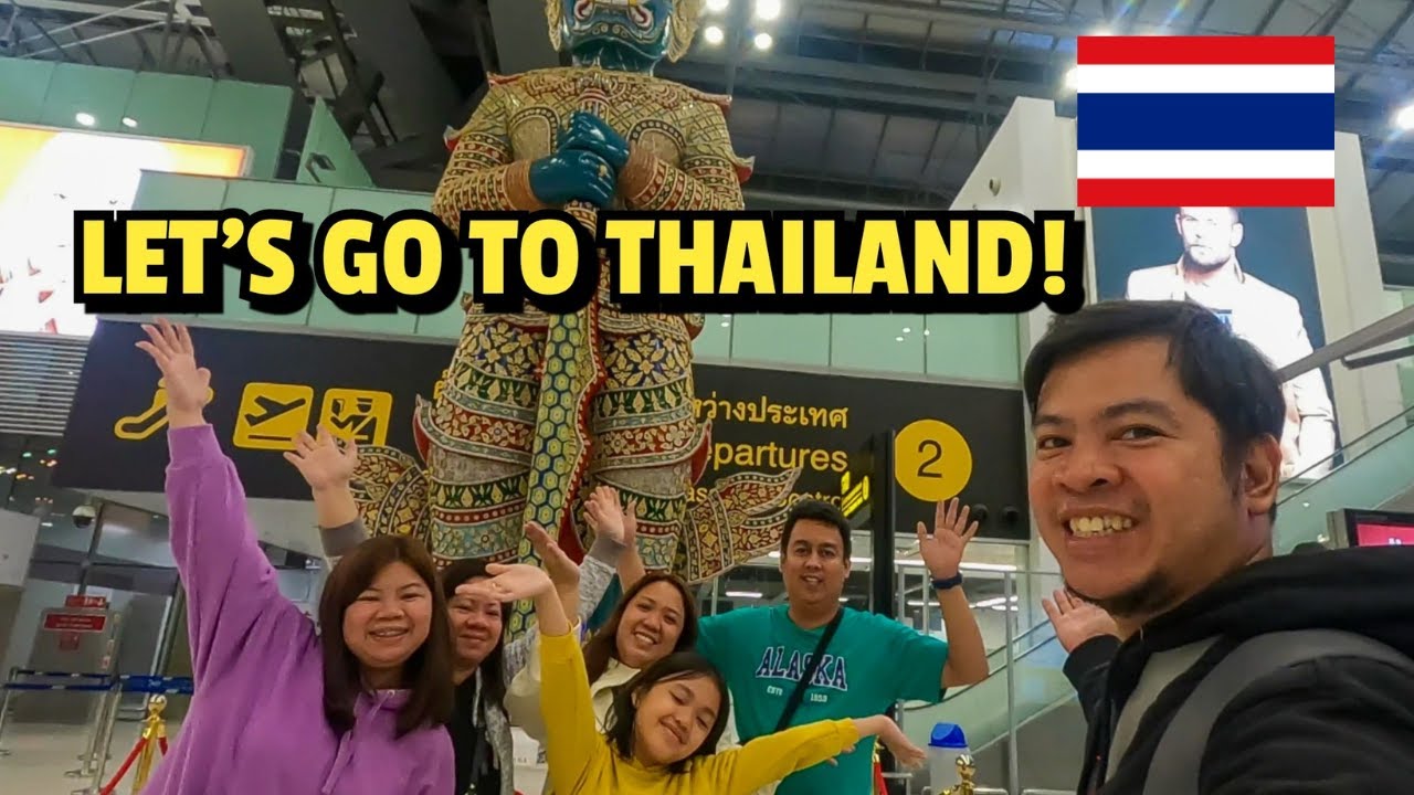 HOW TO TRAVEL BY TRAIN FROM BKK TO CITY? 🇹🇭 / THEIR FIRST IMMIGRATION EXPERIENCE / 7-ELEVEN FOODTRIP