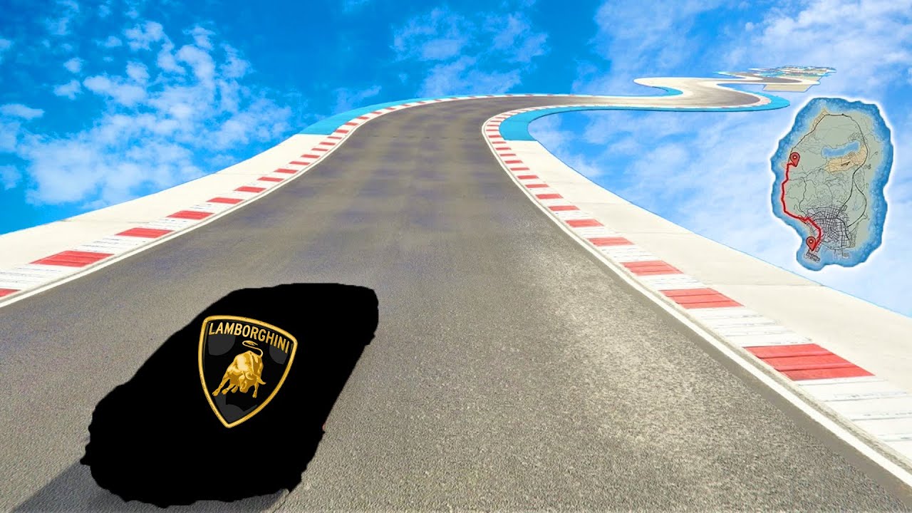TOUR DE LA MAP EN LAMBORGHINI MYSTERE !