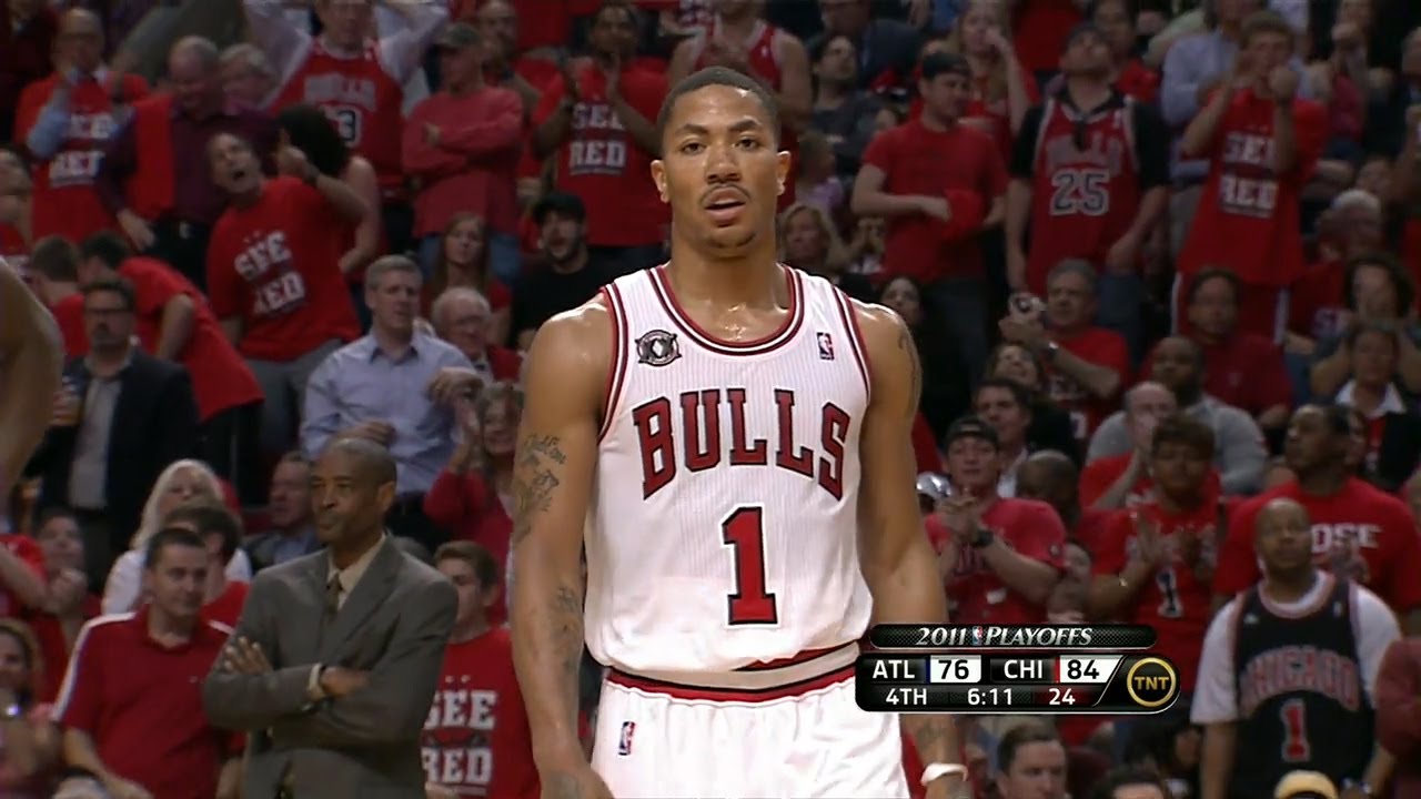 Derrick Rose Full Highlights 2011 ECSF G5 vs Hawks - 33 Pts, 10 Assists