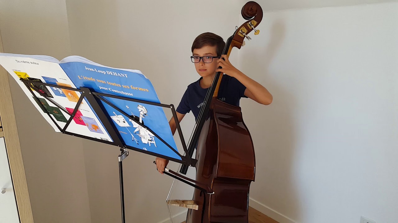 Étude pour contrebasse