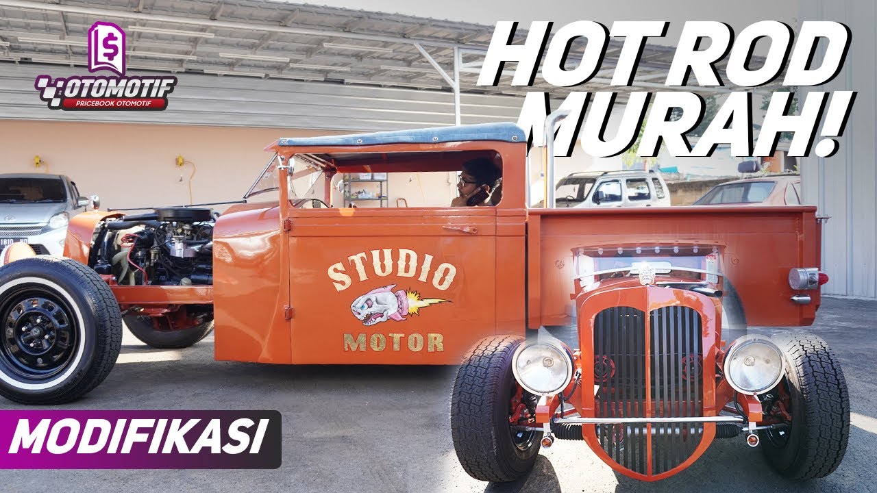 Modal 100 Jutaan Bisa Bikin Mobil Hot Rod! Grebek Bengkel Studio Motor!