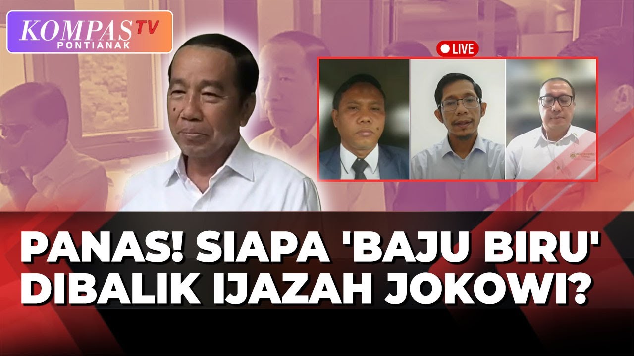 Riuh! Debat Kasus Ijazah Jokowi Panas! Ada Tokoh Berbaju Biru yang Terlibat?