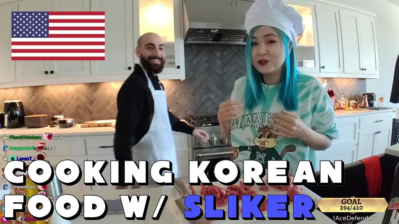 [Feb 27th, '22] Cooking Korean food with Sliker - PC Stream