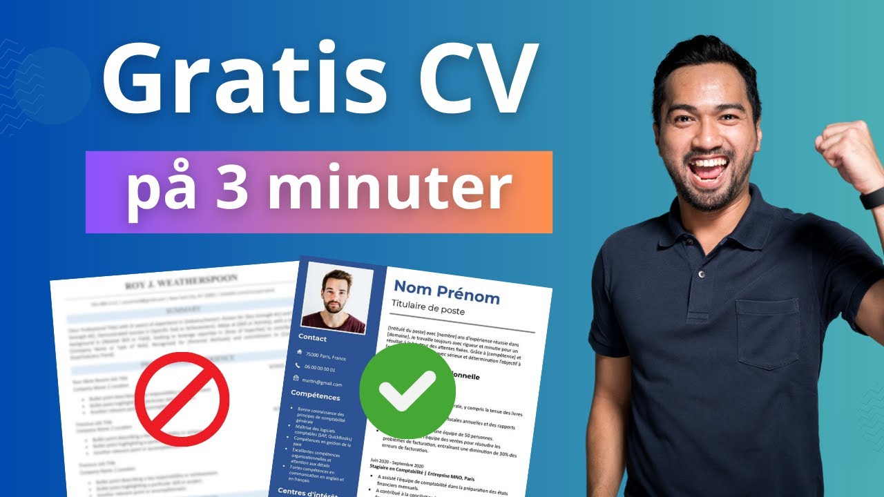 Hur man skapar ett CV gratis - Skapa ett gratis CV online