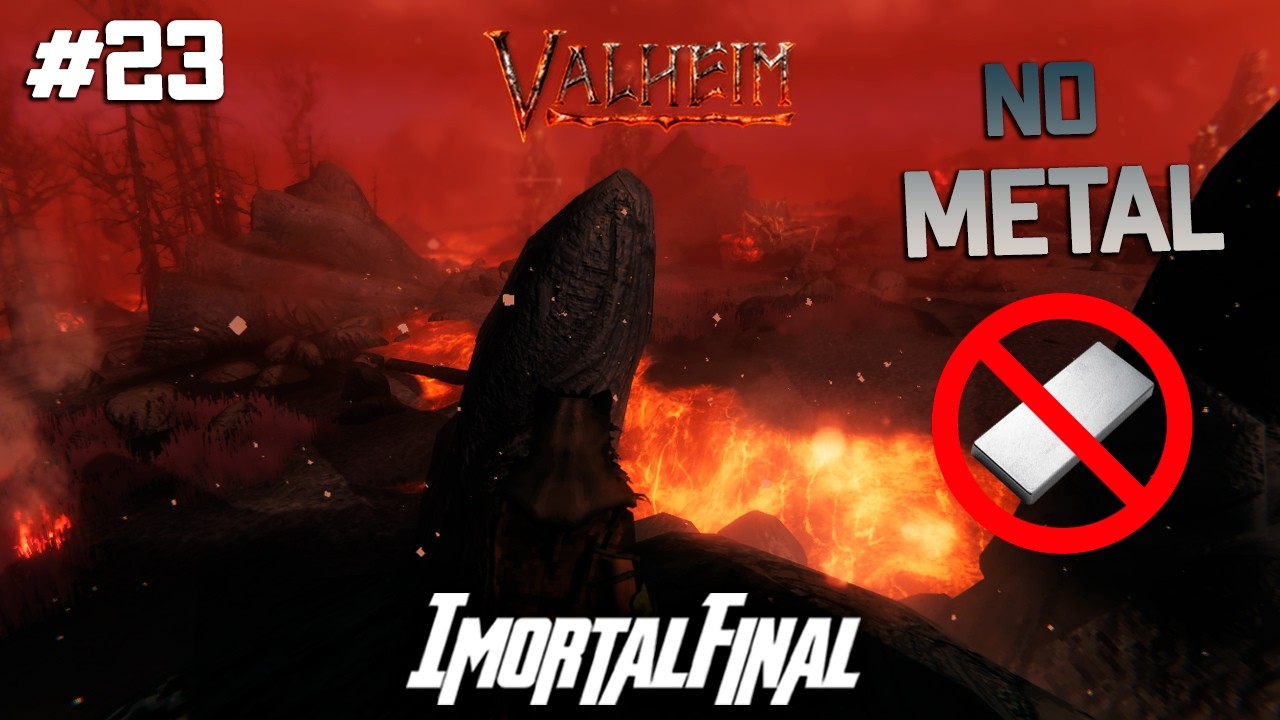 SAGA NO METAL EP. 23 ASHLANDS - VALHEIM 🎥