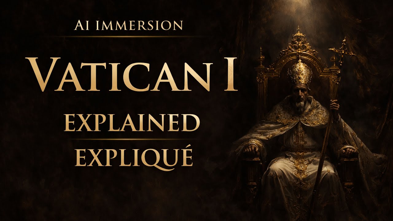 French/English Language Learning Immersion with AI - Vatican I Theme