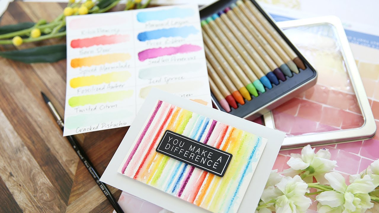 New! Tim Holtz Watercolor Pencils
