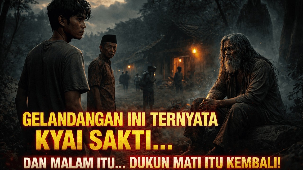 KYAI SAKTI MENYAMAR JADI GELANDANGAN, LAWAN DUKUN MATI !!