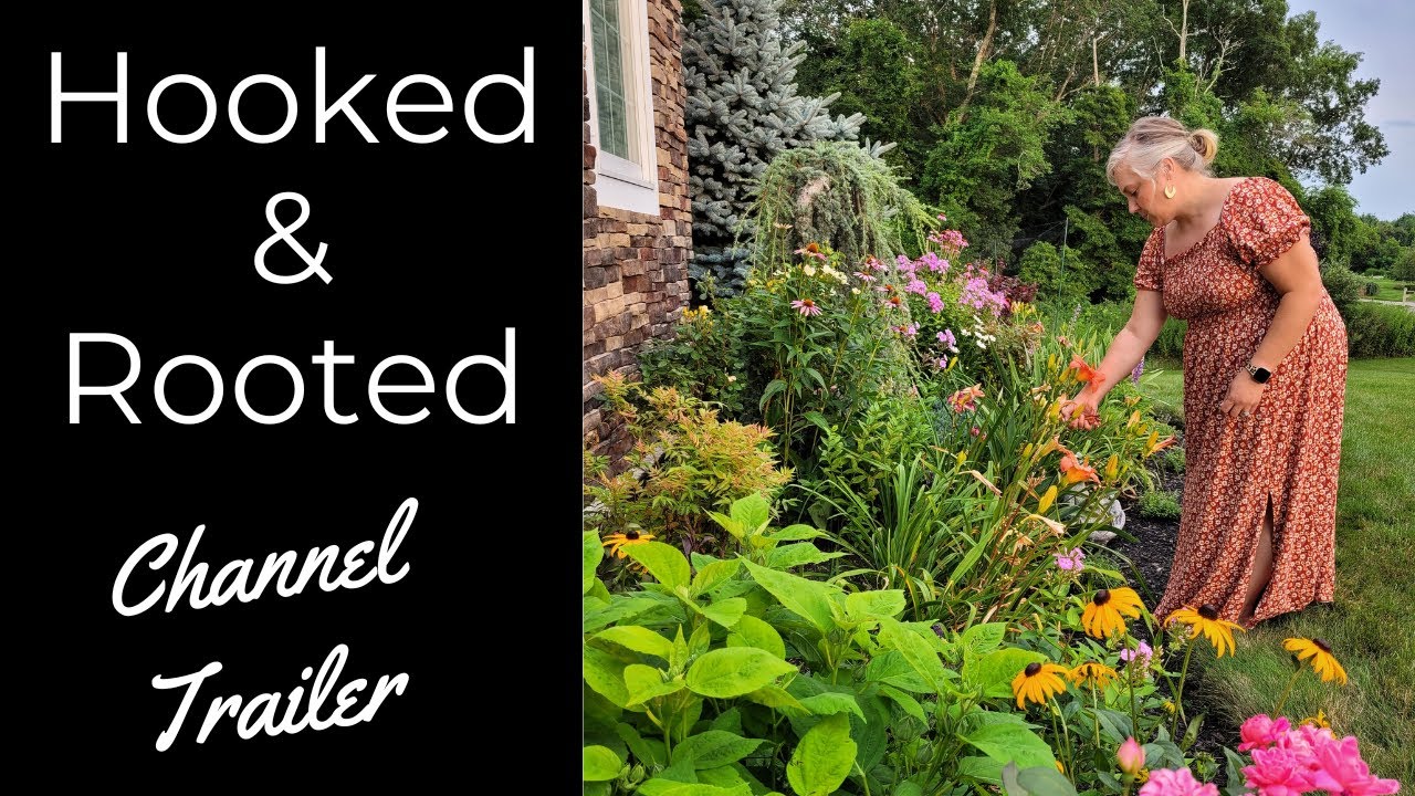 Hooked and Rooted is a Gardening Show on YouTube.  Subscribe to the Channel and Come Garden With Me!