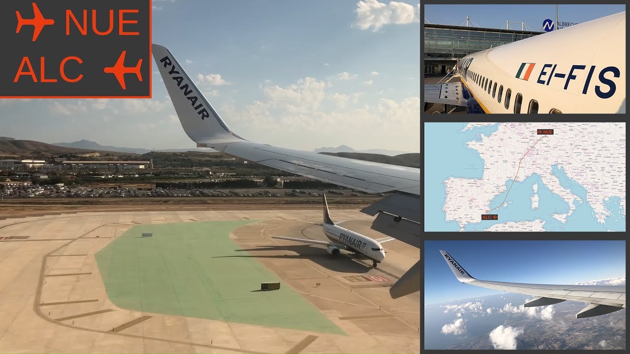 TRIP REPORT | Nuremberg to Alicante  | Ryanair | NUE - ALC | FR7884 | FLIGHT REPORT