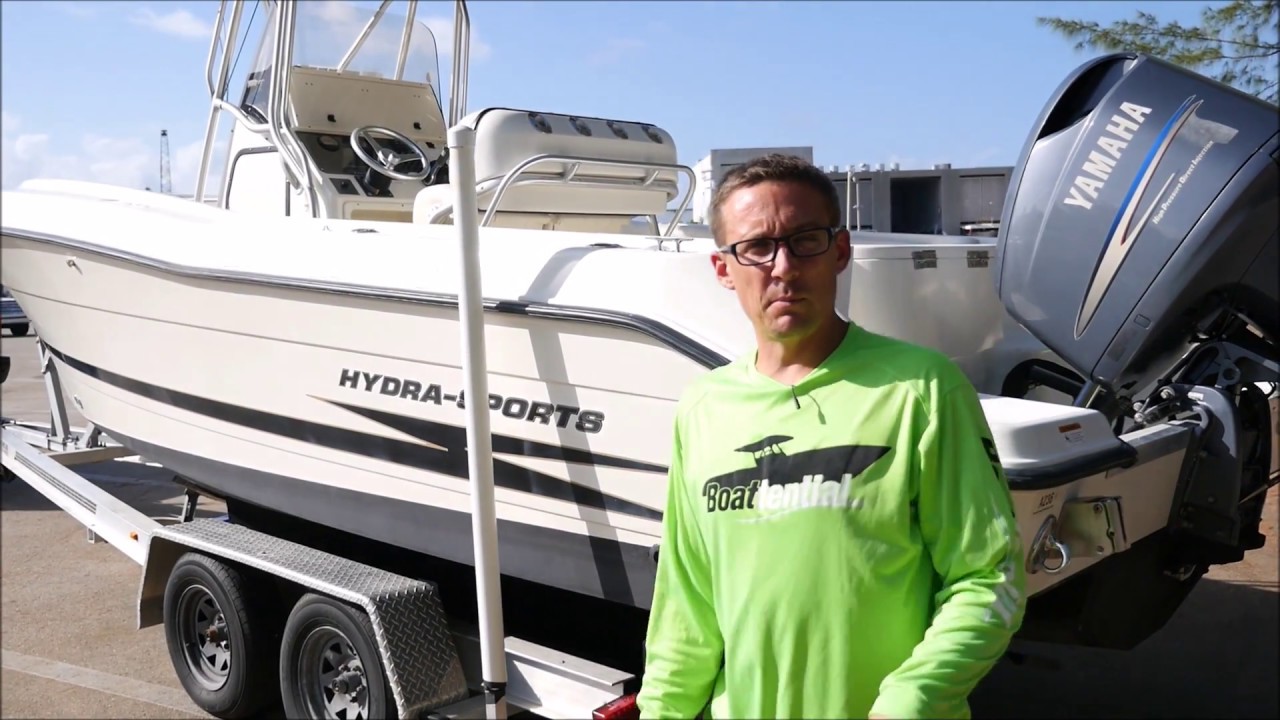 HYDRA-SPORTS 2004 HYDRASPORTS VECTOR 24FT CENTER CONSOLE BOATENTIAL.COM
