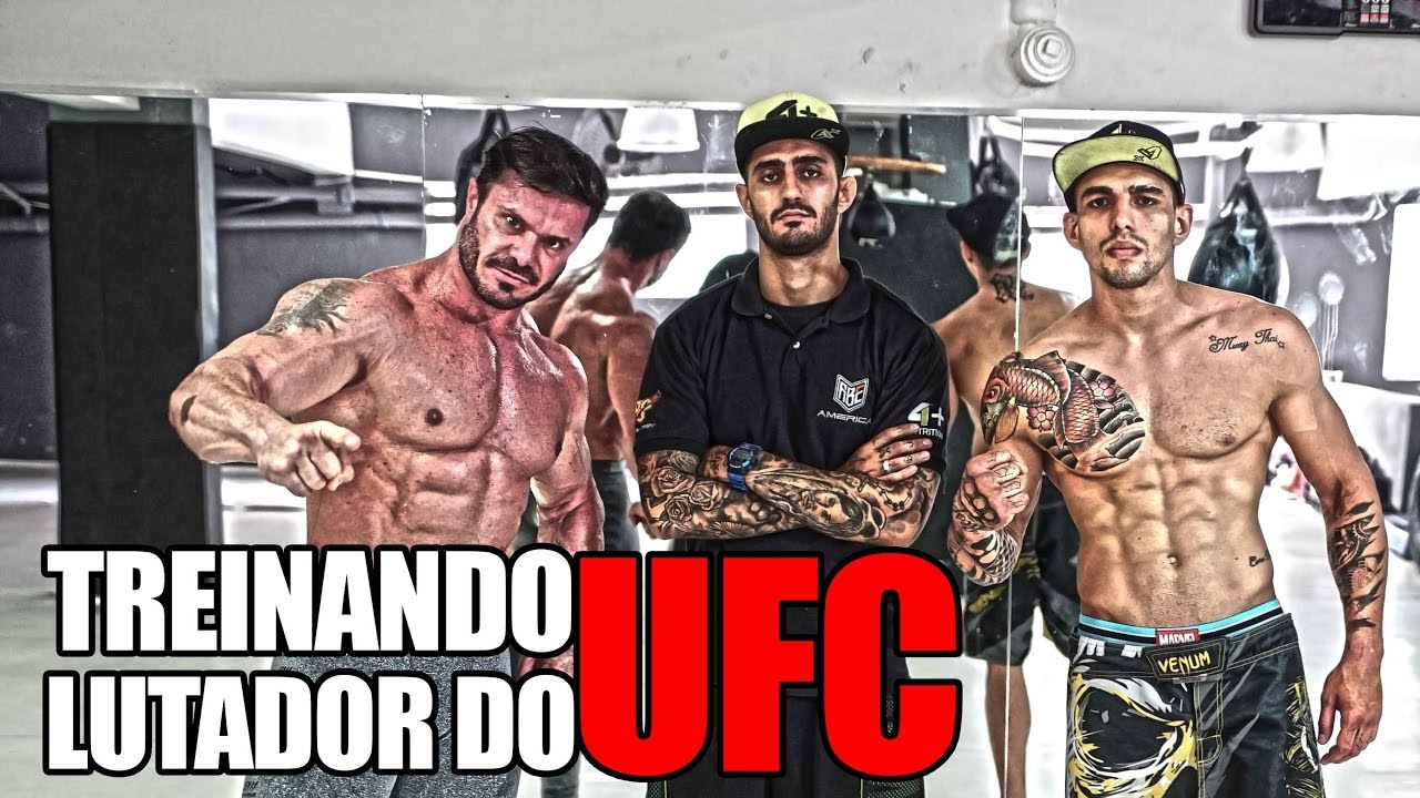 TREINO COM LUTADOR E ATLETA DO UFC LUCAS MINEIRO - DICAS BODYBUILDER MOTIVAÇÃO