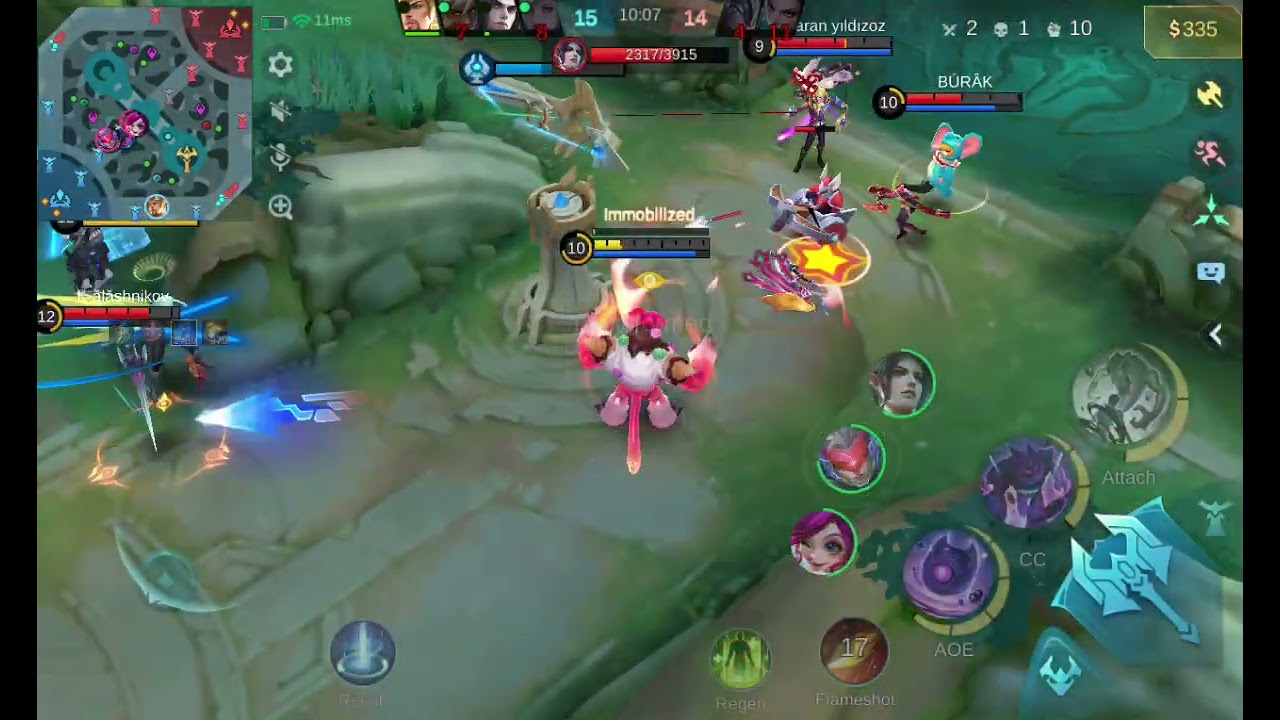 MOBILE LEGENDS PART 360 PROFESSIONAL GLOO GAMEPLAY