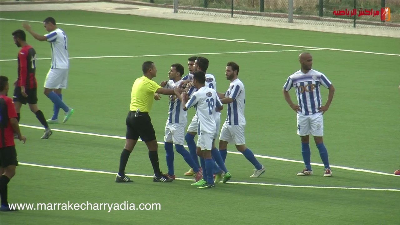 ملخص مباراة أولمبيك مراكش ضد اولمبيك اليوسفية 