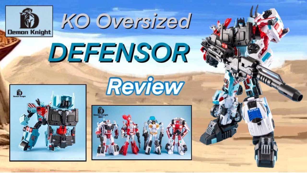 Demon Knight DK01-05 - KO Oversized Transformers Combiner Wars DEFENSOR