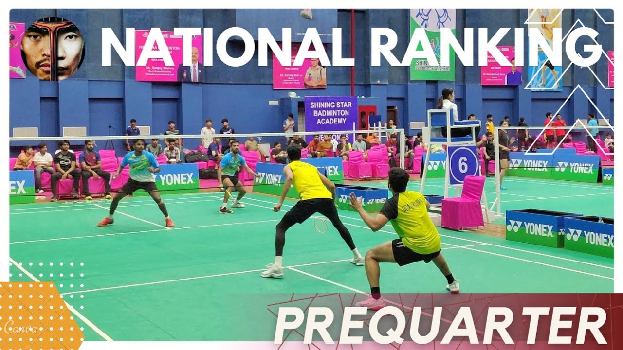 SANKAR PRASAD/SUMEETH REDDY VS GOUSE SHAIK/SIDDHARTH ELANGO: YONEX SUNRISE ALL INDIA SENIOR RANKING