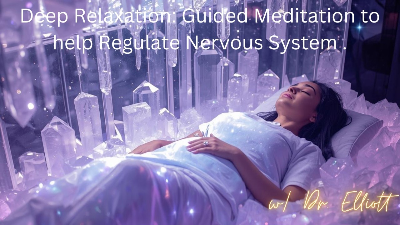 Soul Garden Journeys: Crystal Temple Med Bed meditation for nervous system healing, soul alignment