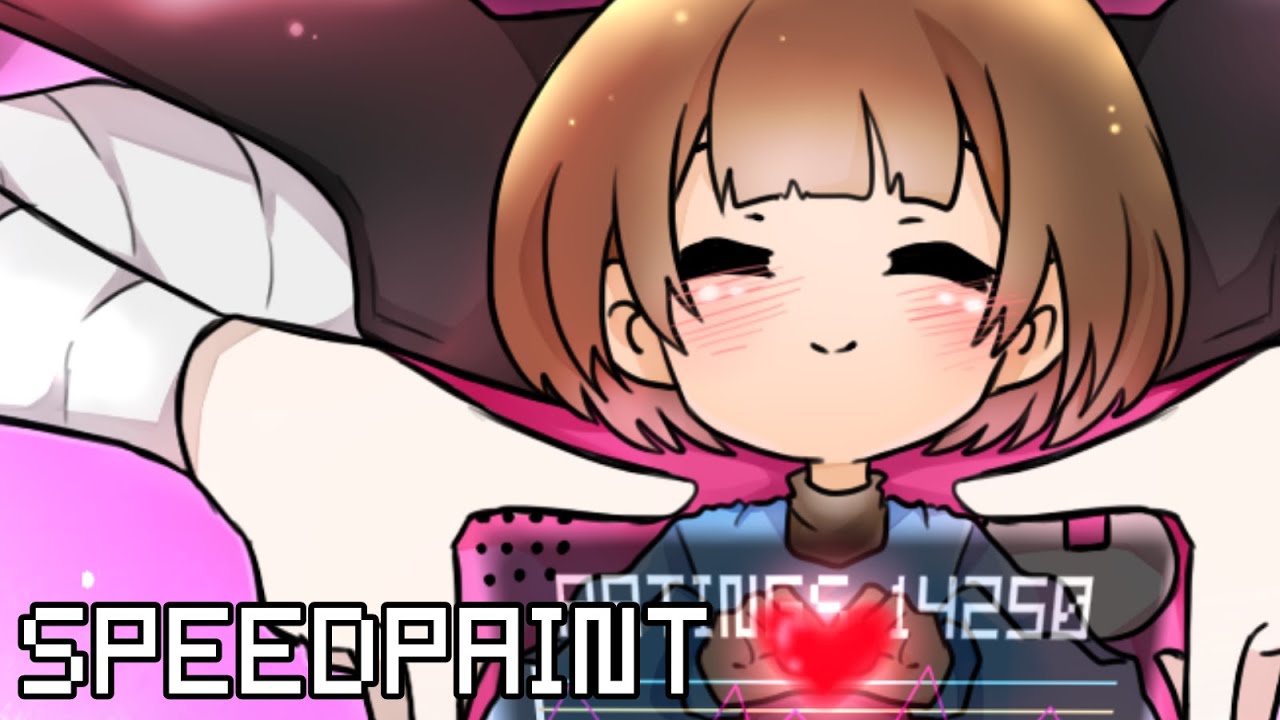 【SPEEDPAINT】Undertale - Mettaton Attacks -