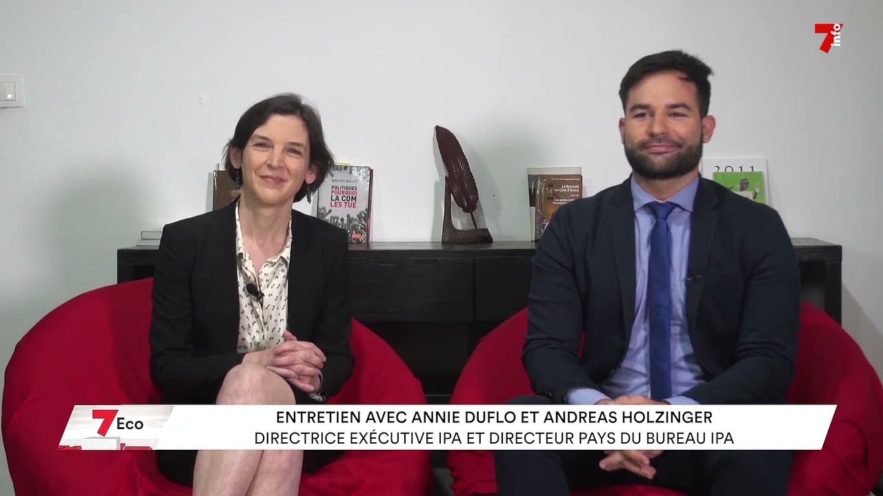 7Eco avec Annie Dulfo (directrice exécutive IPA) et Andreas Holzinger (directeur pays IPA)