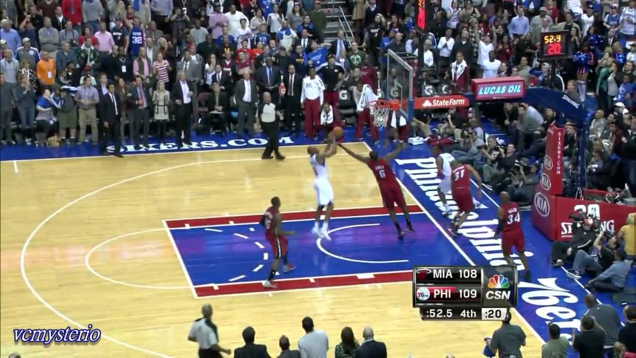 Michael Carter-Williams 22pts-7reb-12ast-9stl vs Heat (2013.10.30) - First Regular Season Debut!!!