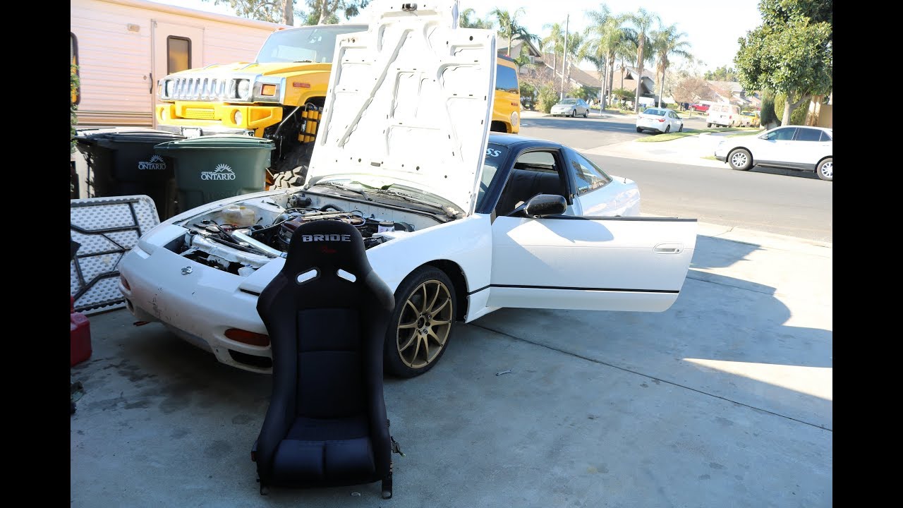 240SX GETS A BUCKET SEAT !