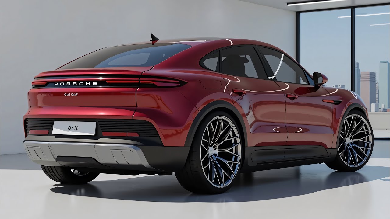 Совершенно новый Porsche Cayenne Coupe EV 2026 года — 5 новинок, которые его делают