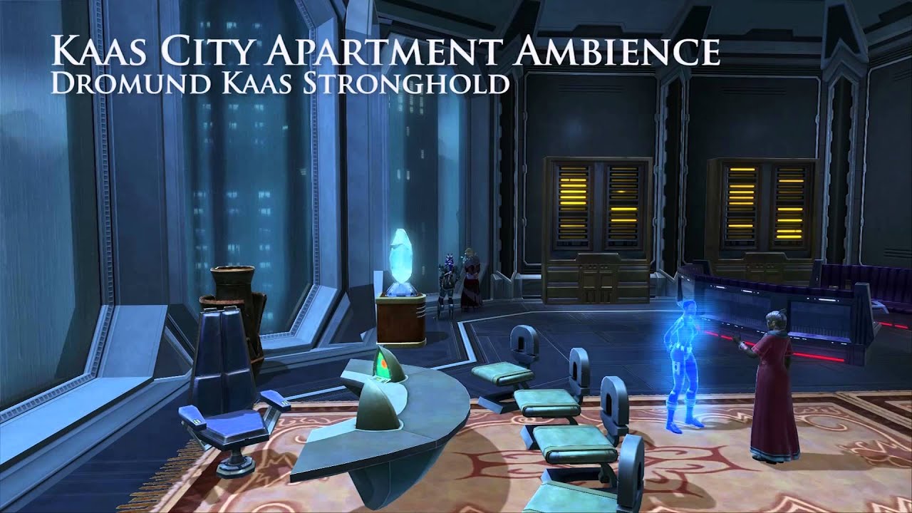 Star Wars SWTOR - Kaas City Apartment Stronghold Background Ambience