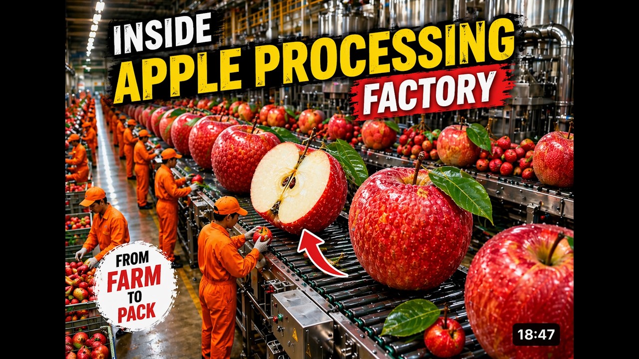 Inside the Apple Snack Bar Factory – How Fresh Apples Turn Into Delicious Snack Bars