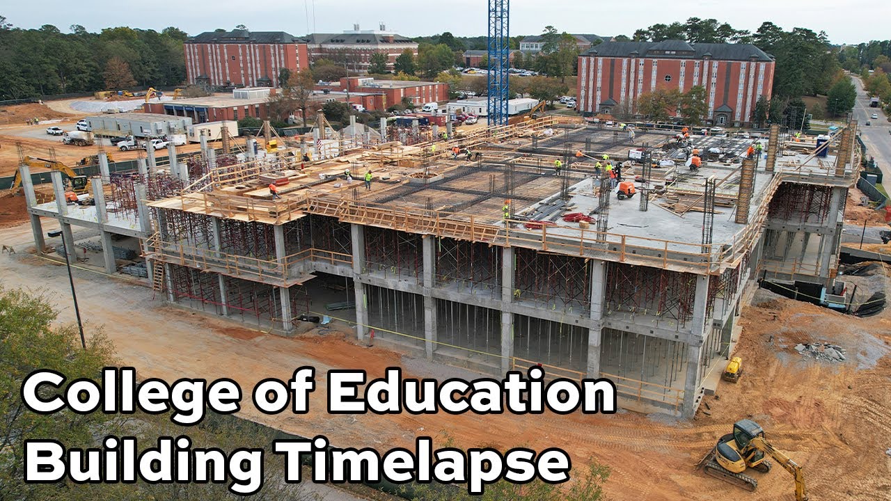College of Education Building Construction Six Months In!
