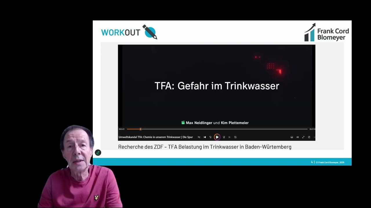 Giftstoffe und Chemikalien im Trinkwasser