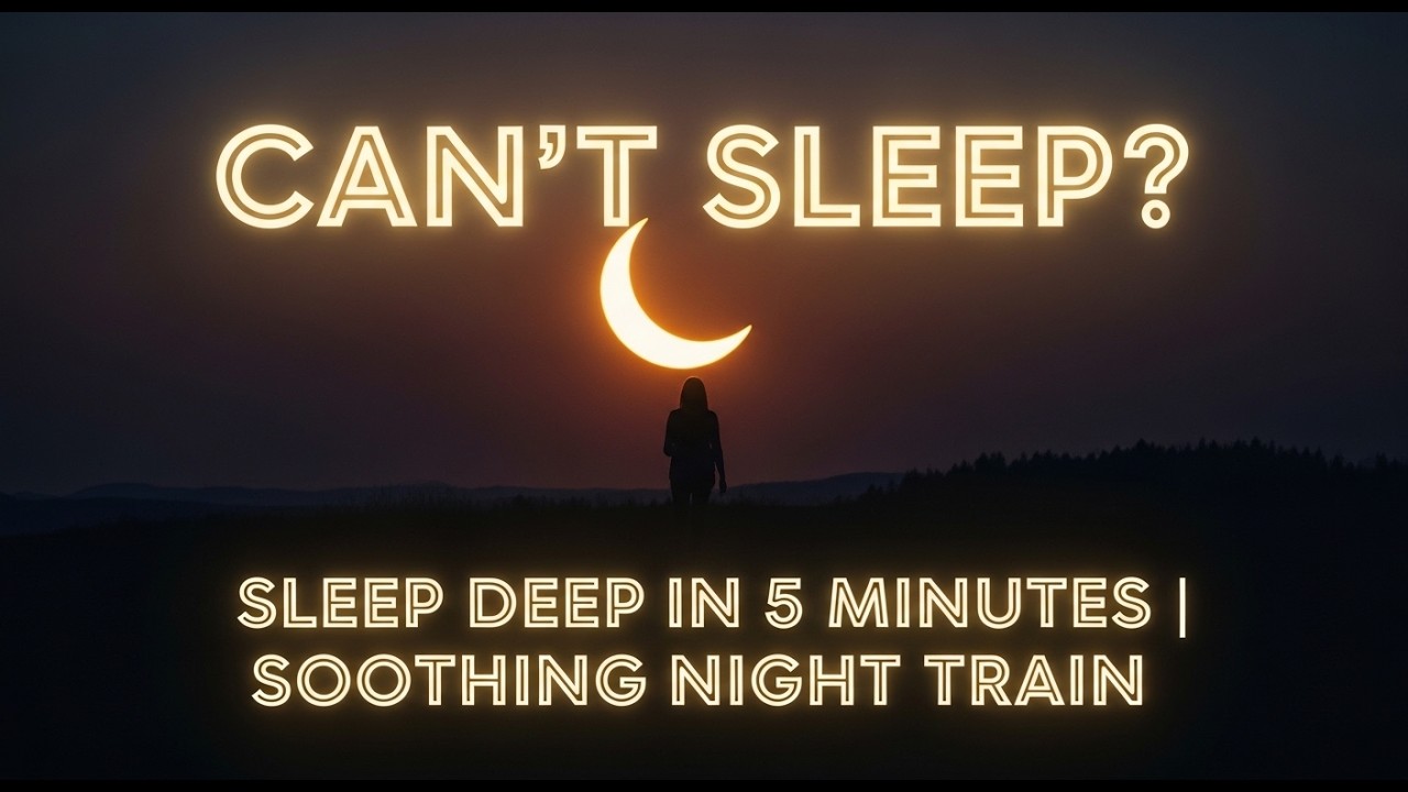 Sleep Deep in 5 Minutes | Soothing Night Train