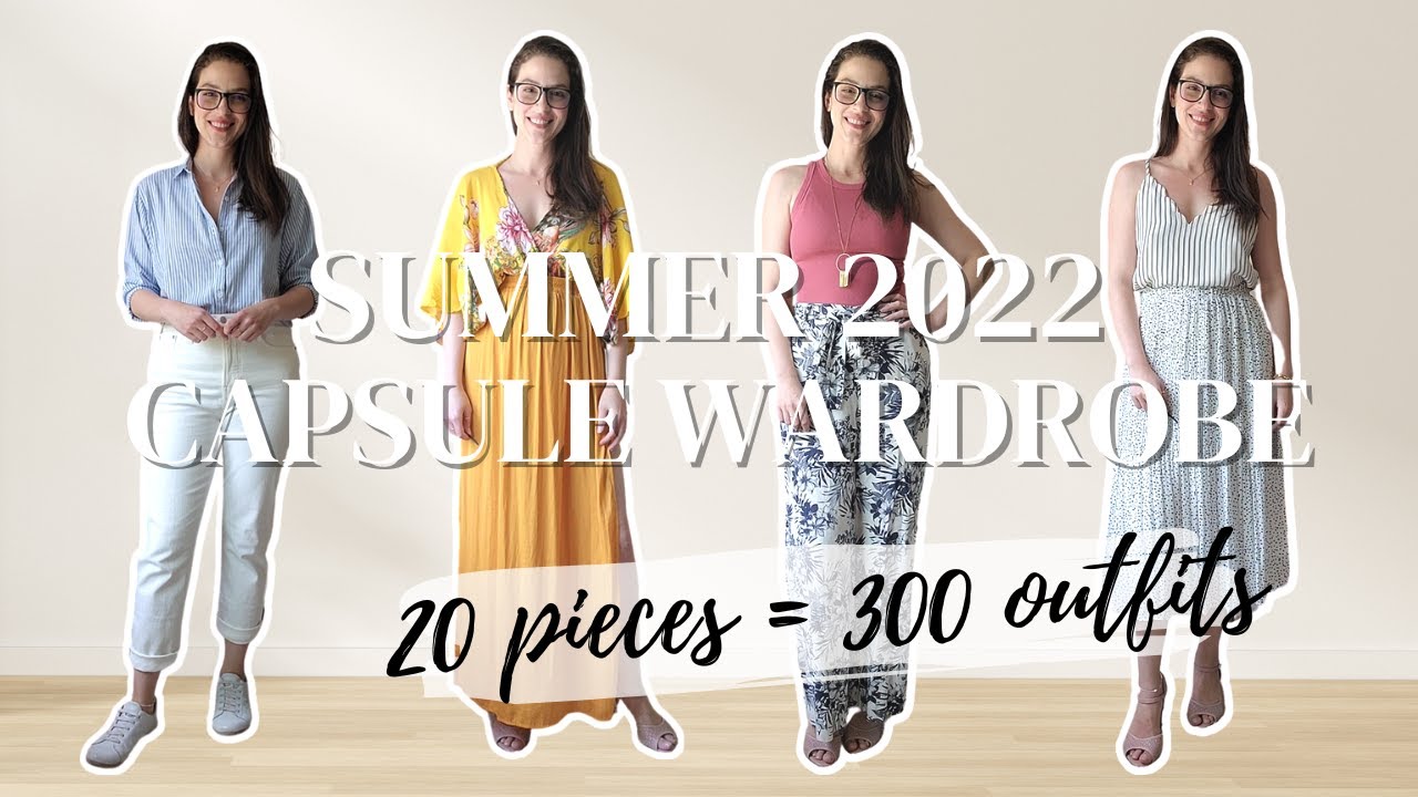 Summer 2022 Capsule Wardrobe | Colors and Patterns