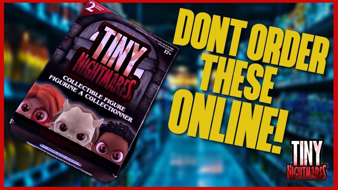 Just Play Tiny Nightmares Terrif Eyes Series 2 Blind Box Collectibles | @TheReviewSpot