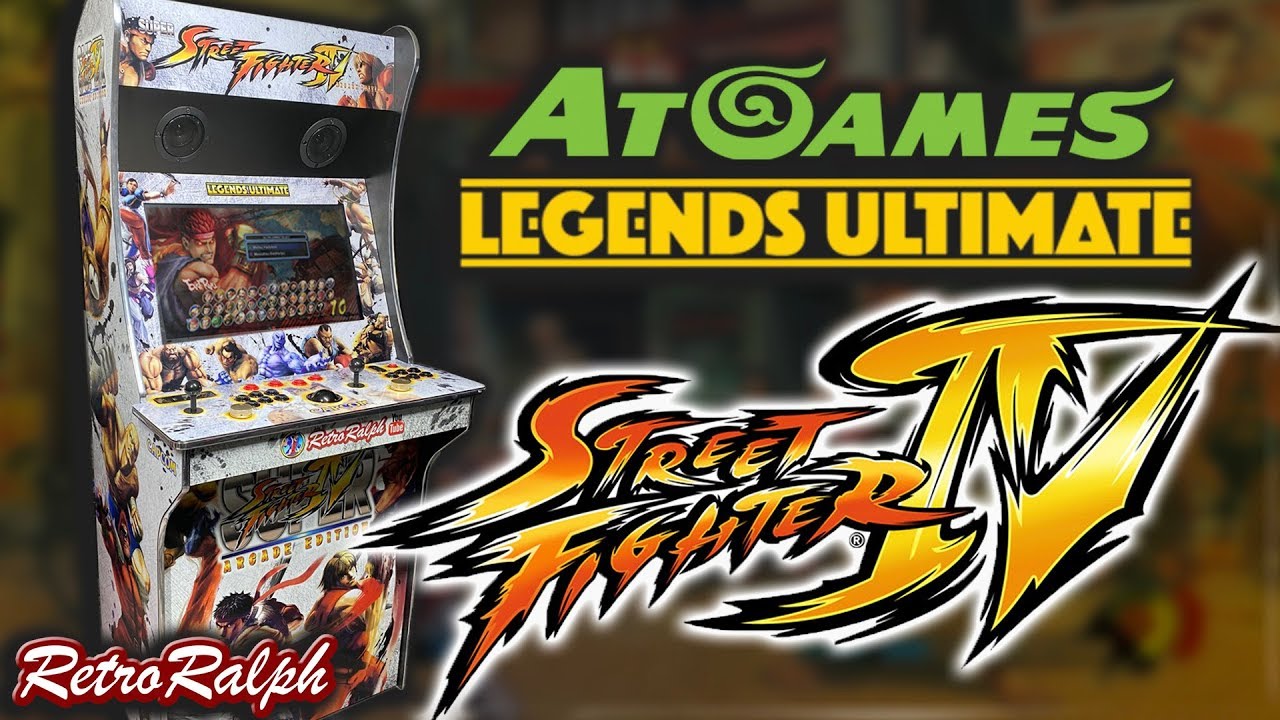 Atgames Ultra Street Fighter 4 Cabinet!