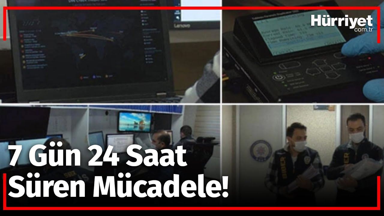 İlk Defa Görüntülendiler! 7/24 Suçluların İzini Sürüyorlar