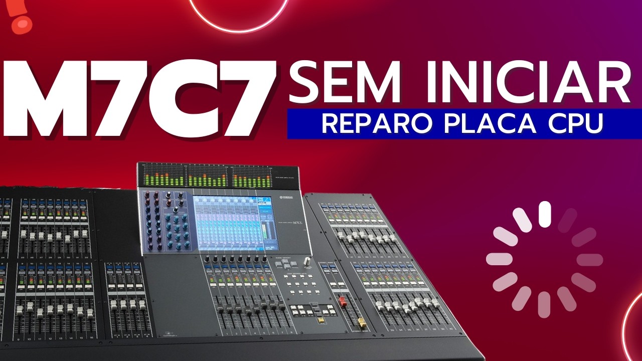 M7CL sem iniciar reparo placa CPU
