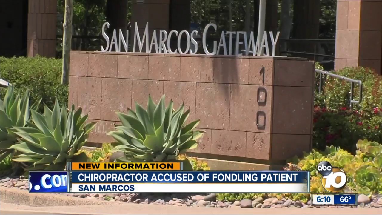 Chiropractor accused of fondling patient