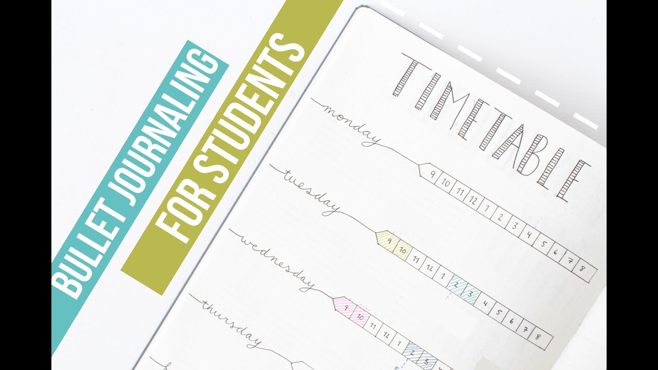 Bullet Journaling For Students | Back To School Planning Tips