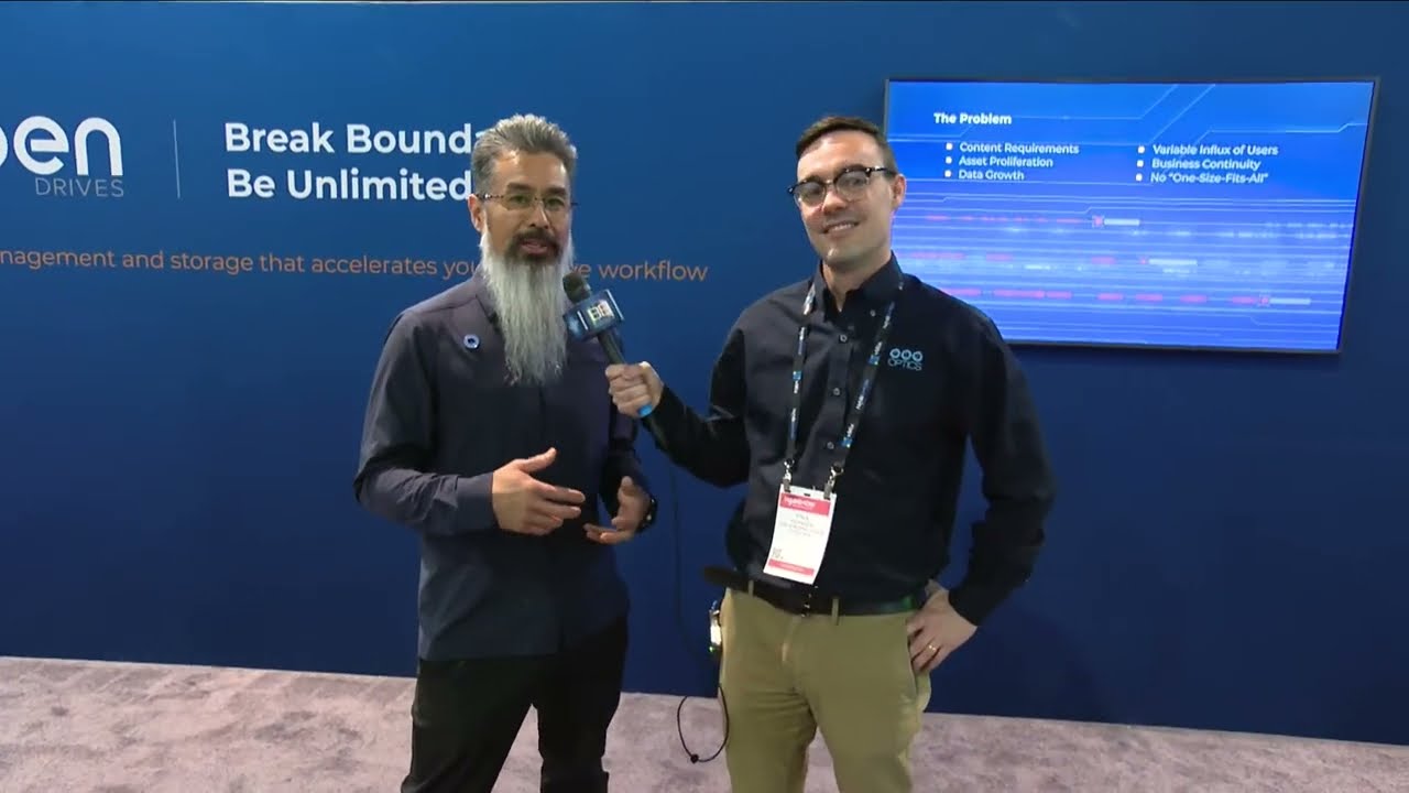 Revolutionizing Storage Solutions: OpenDrives with Sean Lee at NAB 2024