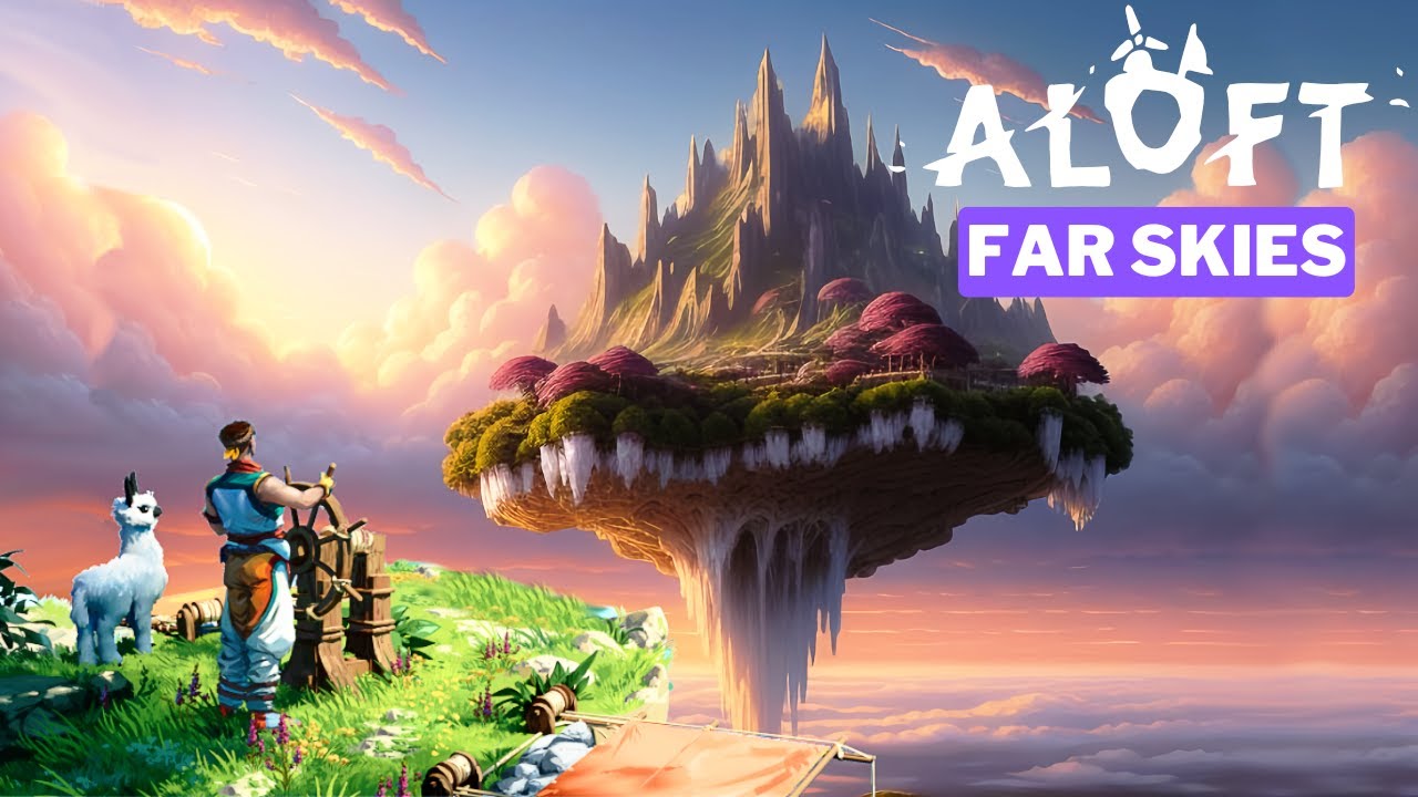 Surviving the Far Skies in this BEAUTIFUL Game - Aloft Gameplay [2]