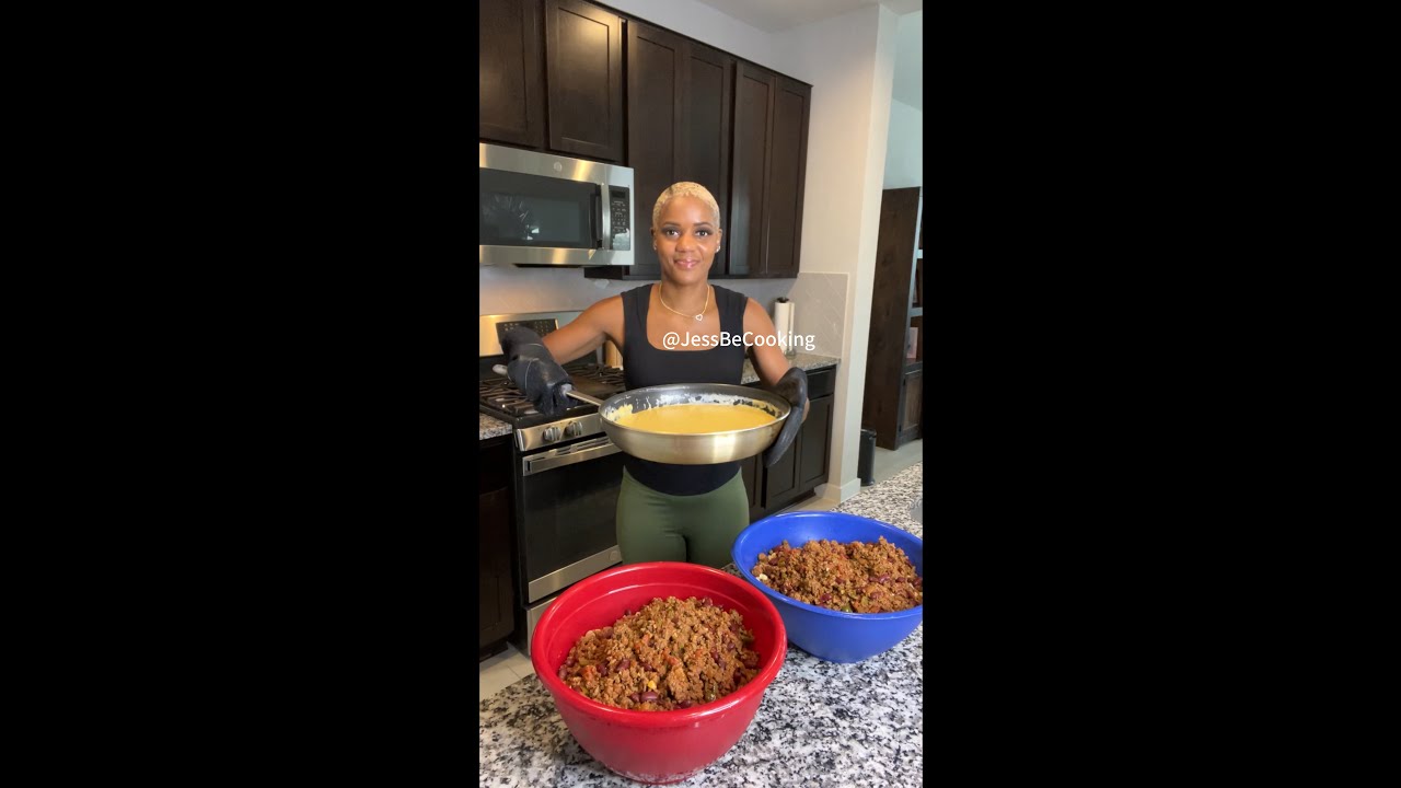 Chili Mac | Hot Water Cornbread | Salad