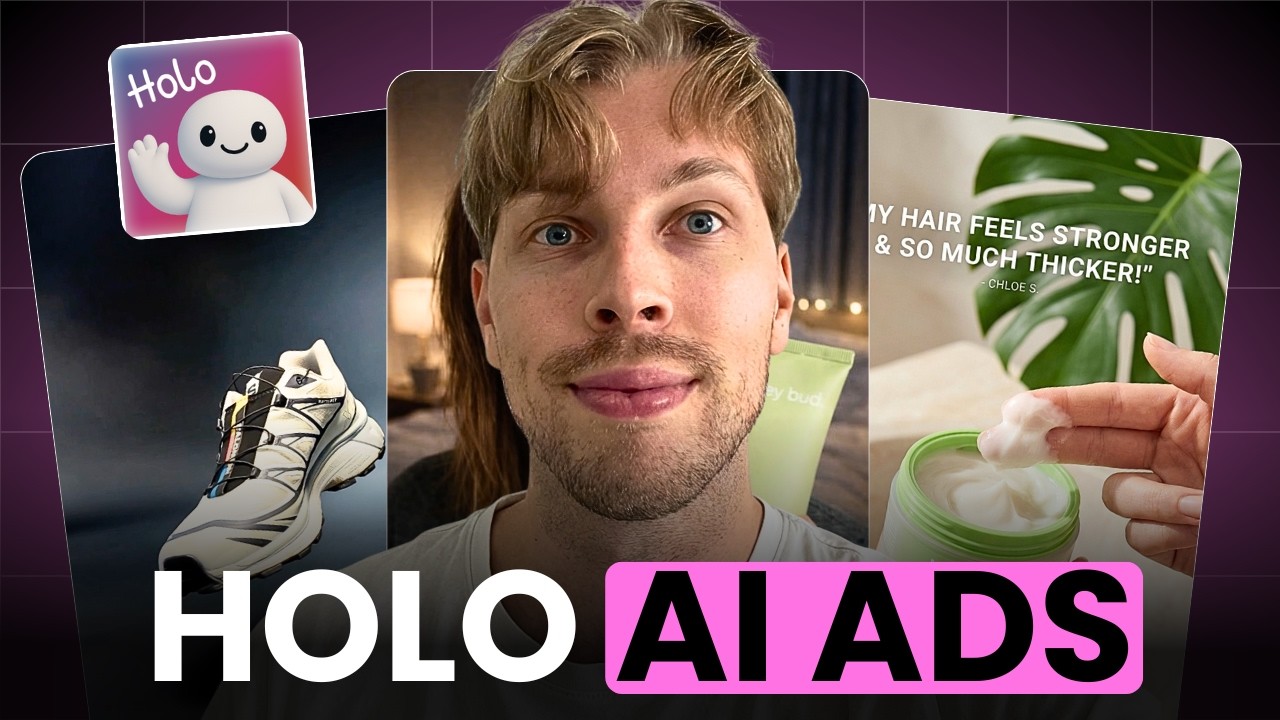 NEW AI Ad Generator Just Changed Advertising (Holo AI Tutorial)
