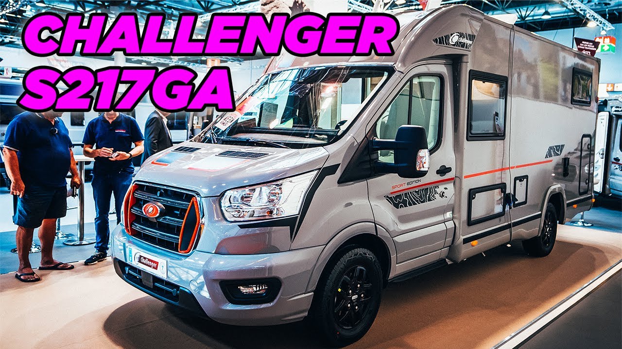 Günstige Alternative zum Camper Van 2023 Challenger S217GA | Caravan Salon
