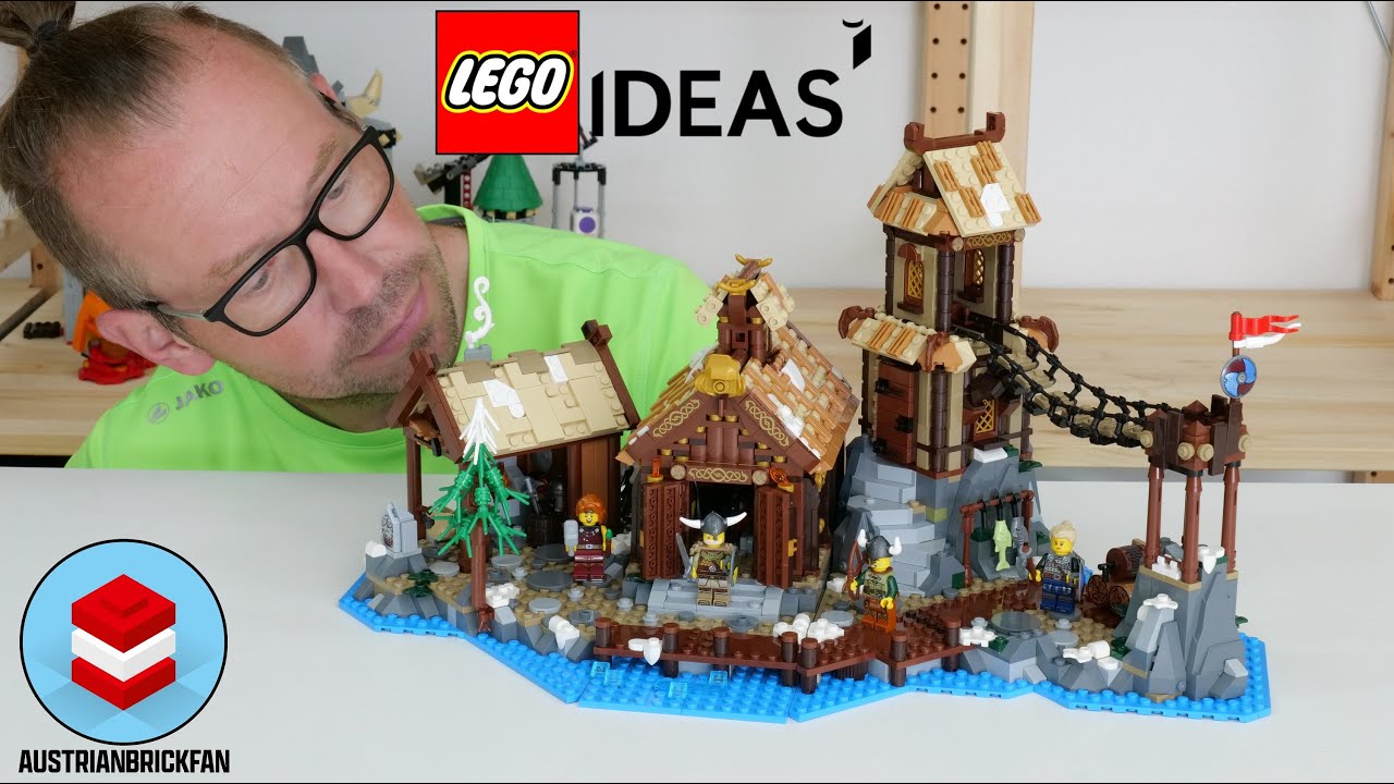 LEGO Ideas 21343 Viking Village Speed Build Review