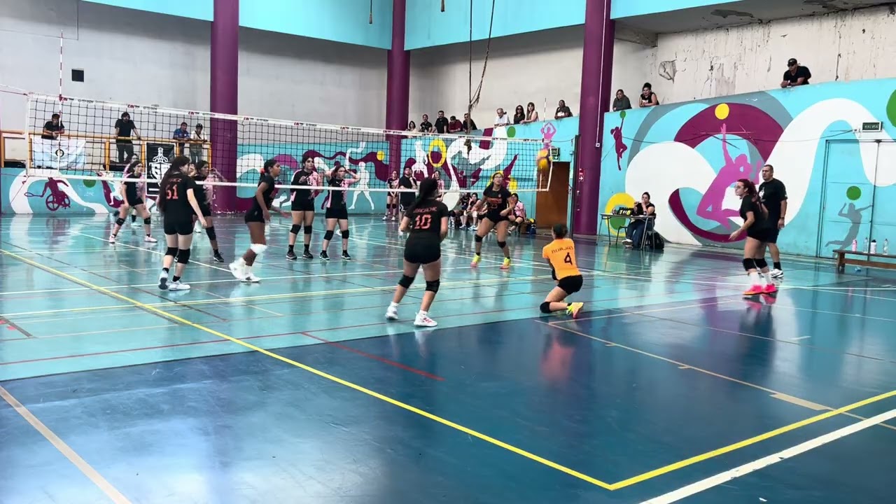 Guerreros Australes vs coventry U16 copa Magallanes 2 set I parte 