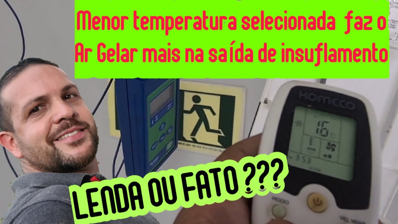 Menor temperatura no controle faz o Ar refrigerar mais?? Qual a temperatura econômica e ideal?