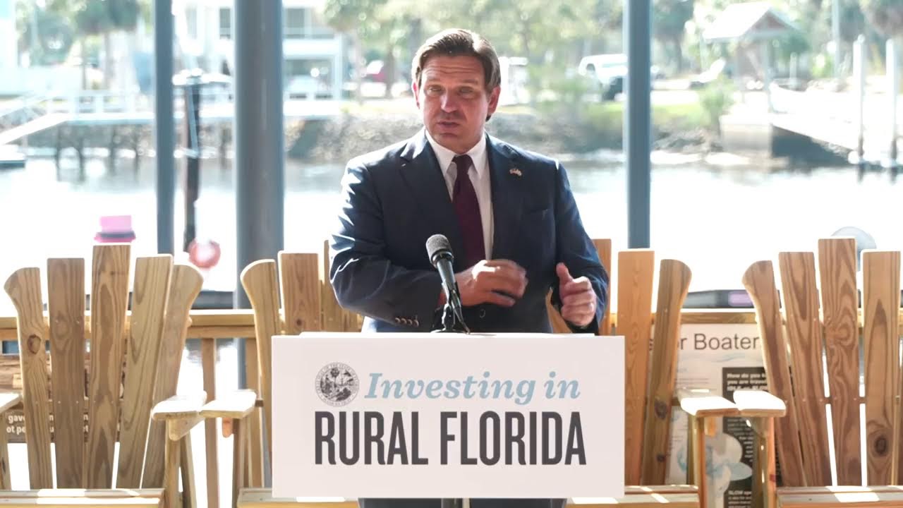 Governor DeSantis Announces $167.5 Million for Infrastructure in Small and Rural Communities